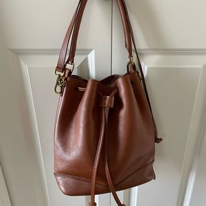 Madewell 100% Leather Bucket Bag
